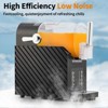 Slushie Machine (2.5L) - Frozen Drink Maker with 3 Preset Modes (Slush/Frappe/Milkshake), - Commercial-Grade for Smoothies & Ice Cream - 2 of 4
