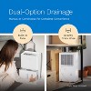 hOmeLabs 32 Pint Wi-Fi Dehumidifier for up to 4,500 Sq Ft Rooms (MAX 80 Pint at 95°F, 90% RH) – High-Efficiency Moisture Removal with Auto Shut-Off - 3 of 4