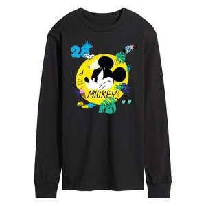 Men's - Disney - Mickey Mouse So Cool Long Sleeve Graphic T-Shirt - 1 of 4