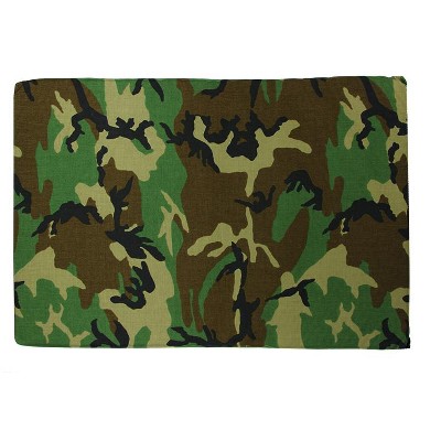 Northlight Camouflage Printed Deluxe Square Pet Dog Bed - Medium