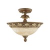 Livex Lighting Savannah 3 - Light Flush Mount in  Venetian Patina - 2 of 4