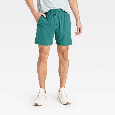 Men's Stretch Woven Shorts 7 - All In Motion™ Navy S : Target