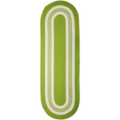 Colonial Mills Crescent Area Rug, 2x4, Bright Green