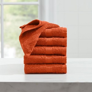 BrylaneHome BH Studio 6-Pc Wash Cloth Set - 1 of 4
