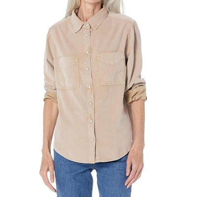 Women's Cord Tucker Shirt - Dylan