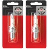 Briggs and Stratton 2 Pack 5092K Spark Plug For Engines Replaces 496018S, RC14YC - 2 of 3