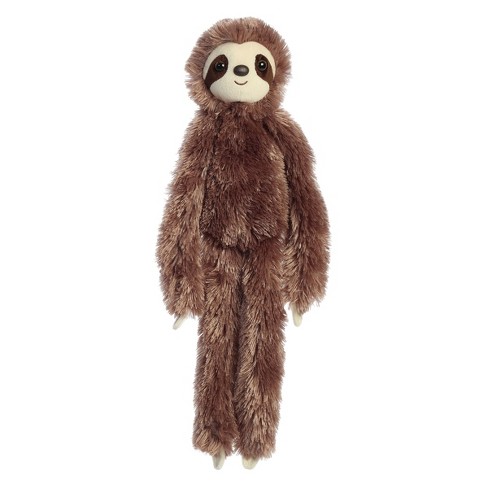 Hanging Sloth Taupe Stuffed Animal