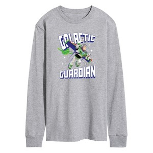 Men's - Disney - Buzz Galactic Guardian Long Sleeve Graphic T-Shirt - 1 of 4