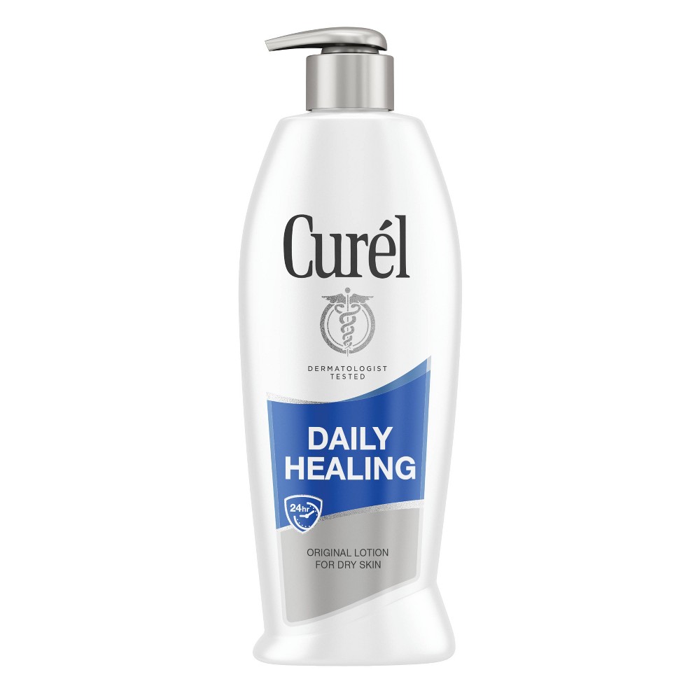 UPC 019045116805 product image for Curel Daily Healing Hand and Body Lotion For Dry Skin, Advanced Ceramides Comple | upcitemdb.com