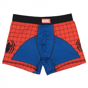 Mens Spider-Man Costume Suit Underwear Boxer Briefs - 1 of 4