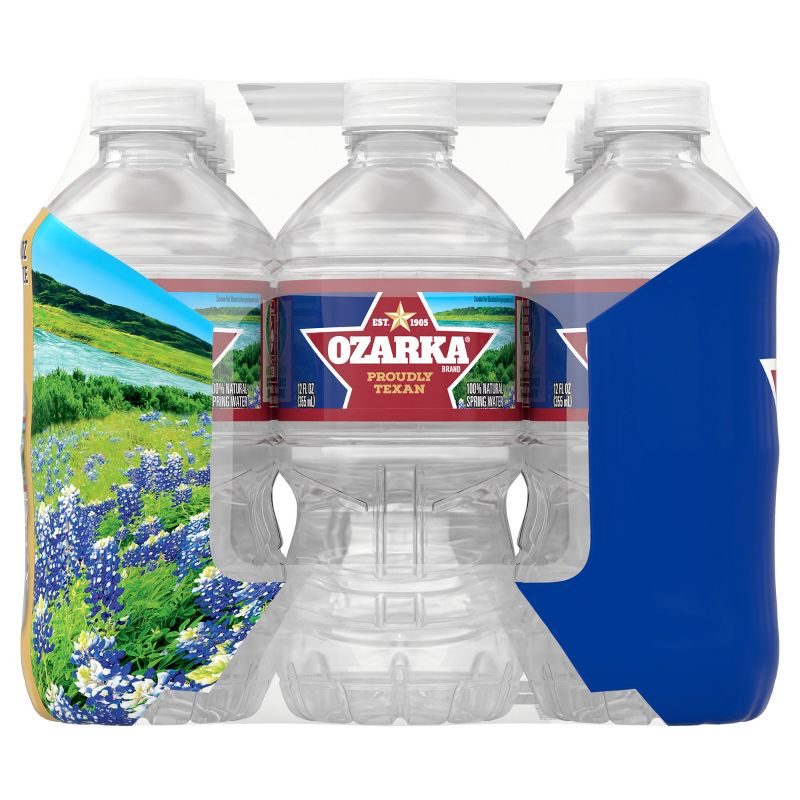 Ozarka Brand 100% Natural Spring Water - 12pk/12 fl oz Bottles, 4 of 9