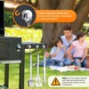 Itopfox 22PCS BBQ Grill Set with Hooks & Carry Handbag, Grill Tools for Outdoor Cooking, Camping Accessories, Perfect Gift for Men Dad - 2 of 4