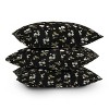 20"x20" Deny Designs Iveta Abolina Pineberry Botanicals Outdoor Throw Pillow Black: Abstract Design, Polyester Fill - 4 of 4