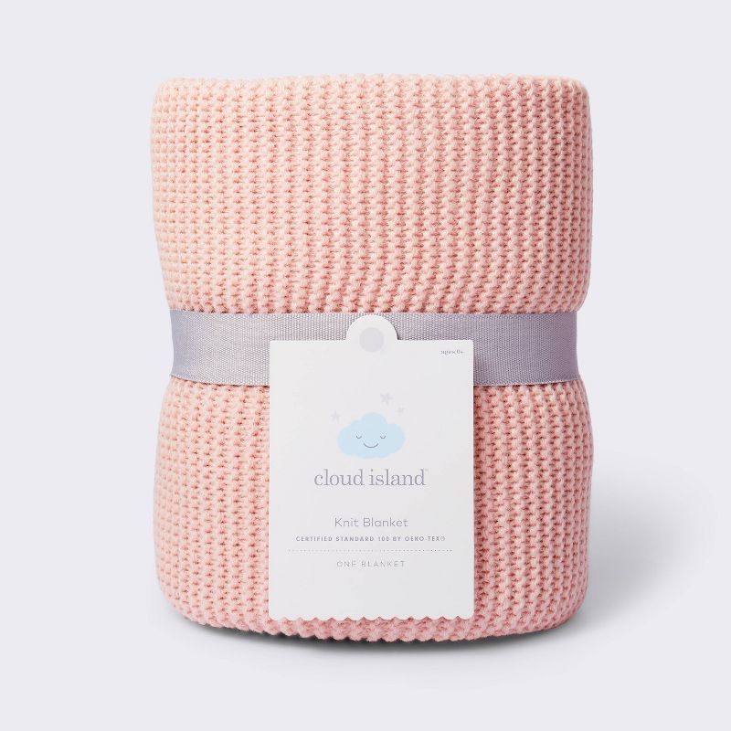 Knit Baby Blanket - Pink - Cloud Island&#8482;, 5 of 6