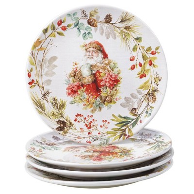 WILLIAMS SONOMA SNOWMAN Set of3 Dinner Plates 10.75 Christmas