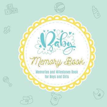 Baby Journal Memory Book for Boys or Girls - Baby Scrapbook Album