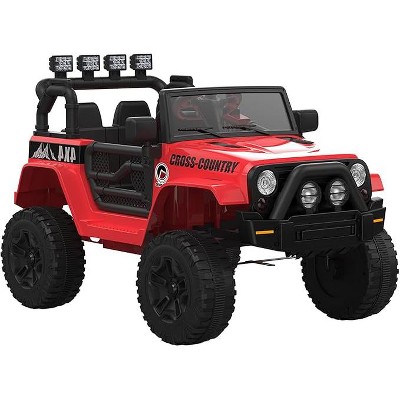 Coucheta 12V Kids Ride-On Truck Collection - with Parent Remote Control, 2-Seater & 4-Wheeler Suspension for Big Kids, Multiple Colors