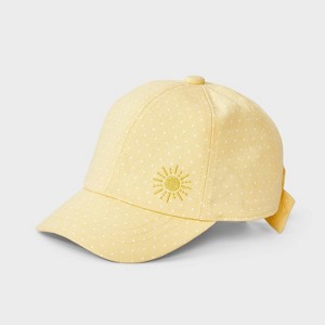 5/$25 NWT CAT & JACK Girls Cream Sparkle Hat Toddler Girls main image 2