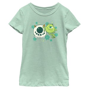 Girls Monsters Inc Snowball Mike Wasaoski T Shirt - 1 of 4