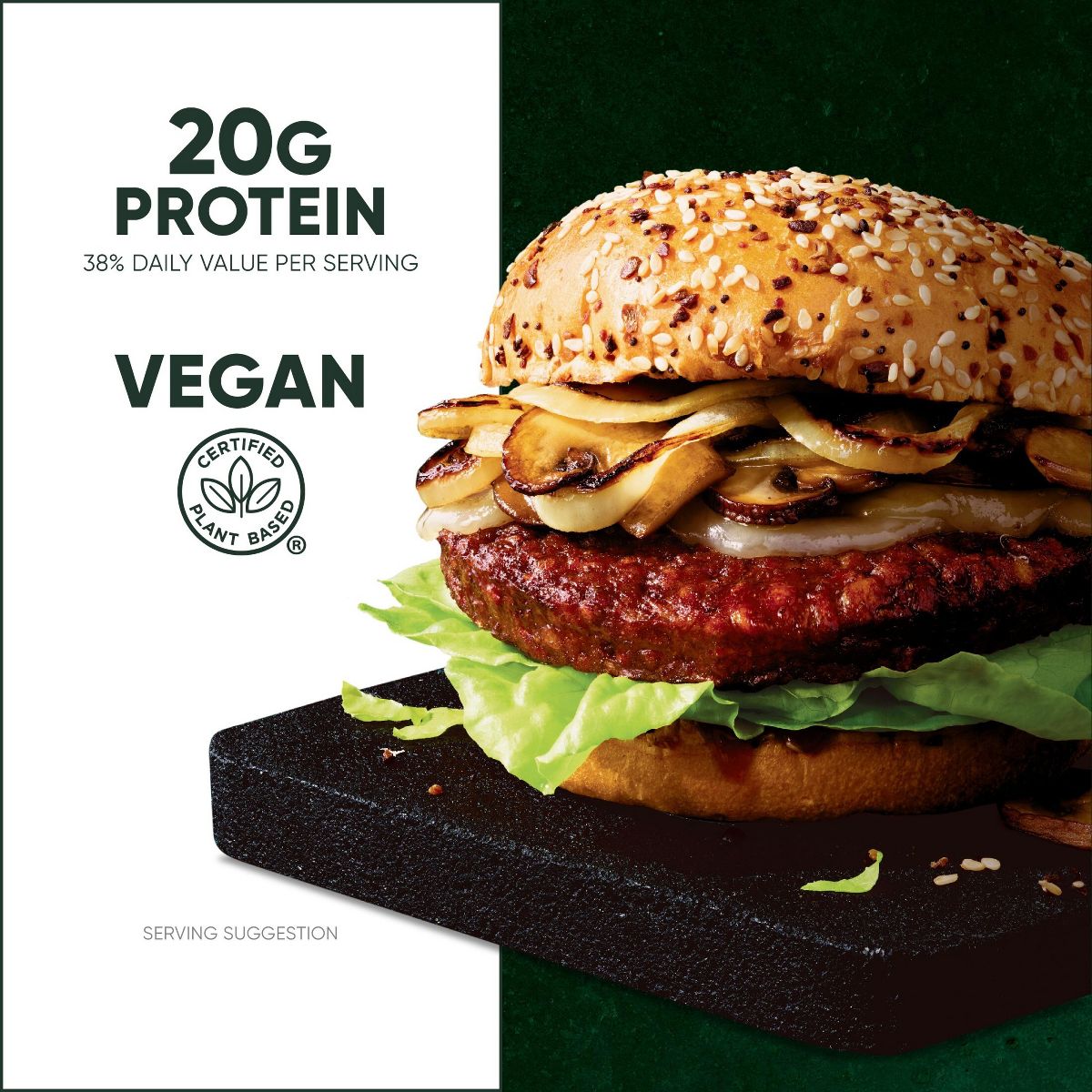 MorningStar Farms Frozen Plant-Based Veggie Burgers Steakhouse Style - 16oz/4ct - thumbnail 3