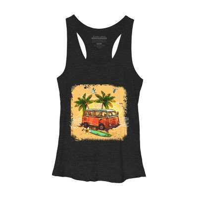 Women's Design By Humans This Is My Summer Mood By devicon69studio Racerback Tank Top