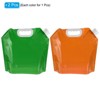 Unique Bargains Plastic Camping Hiking Collapsible Water Container Reservoirs 5L/1.3 Gallon 2 Pcs - 3 of 4