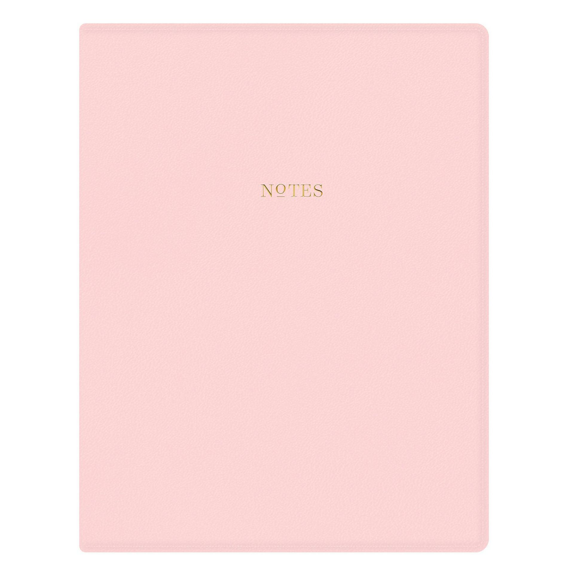 Day Designer Faux Leather Padfolio Blush