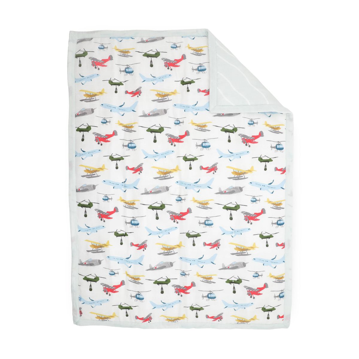 Little Unicorn Standard Crib Muslin Comforter