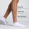 TIME HOLLOW White Ankle Socks With Anti-Blister Tab - 2 of 3