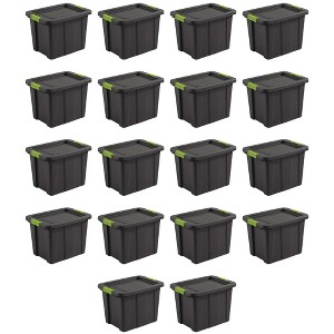 Sterilite Latching Plastic Storage Tote Container and Lid - 1 of 4