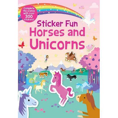 Sticker Fun Horses and Unicorns -  (Sticker Fun) (Paperback)