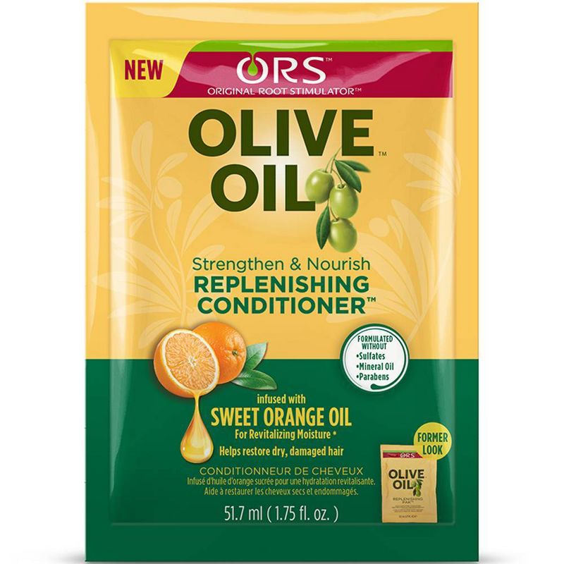 ORS Olive Oil Strengthen &#38; Nourish Replenishing Conditioner - 1.75 fl oz, 3 of 8