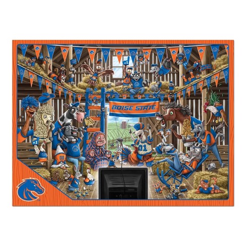 Cowboys and Broncos at the Line Jigsaw Puzzle by Mountain Dreams - Pixels