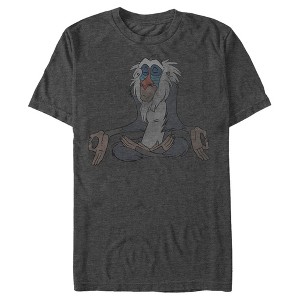 Men's Lion King Meditating Rafiki T-Shirt - 1 of 4