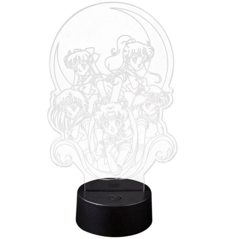 Just Funky Sailor Moon Acrylic Lamp LED Lamp, 1 of 5