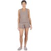 Memoi Women's 2 Piece Sweater Knit Tank Top and Shorts Set - 2 of 4