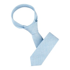Allegra K Men's Self-Tied Solid Color Formal Slim Ties - 1 of 4