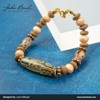 Crystal Lane DIY Glass Glass Agate Metal Clay Naturals Mix 7" Designer Bead Strand - 2 of 4