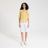 Women's Elbow Sleeve Button-Down Blouse - Universal Thread™ - 4 of 4