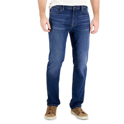 Alfani Mens Faded Denim Straight Leg Jeans