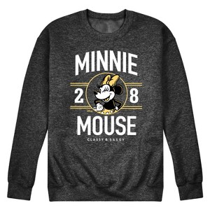 Men's - Disney - Minnie Mouse Graphic Fleece Sweatshirt - 1 of 4