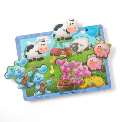 6 Piece Chunky Farm Theme Wooden Puzzle