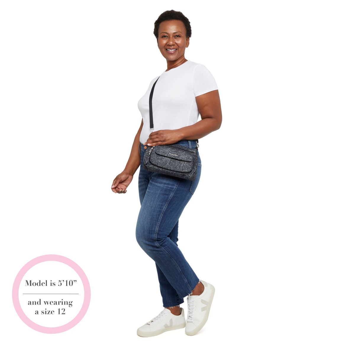 baggallini Women's Original Everyday Bag RFID Crossbody Bag - thumbnail 4