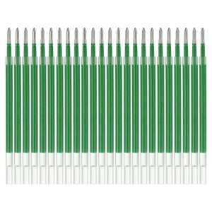 Unique Bargains Medium Point Glitter Coloring Gel Ink Pen Refills for Retractable Click Pens 24 Pcs - 1 of 4