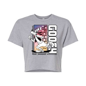 Women's - Disney - Mickey & Friends Cropped Graphic T-Shirt - 1 of 4