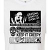 Women's - Are You Afraid of the Dark - Gruesome Ghastly Ghoulish Cropped Graphic T-Shirt - 2 of 4