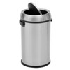 Trash Can, 65 Liter Round Garbage Can, Commercial Grade Stainless Steel Recycling Bin - 3 of 4