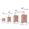 ORRD 4-Piece Hardshell Luggage Set, ABS Lightweight Suitcase Set with TSA Lock & 360° Spinner Wheels for Travel - 2 of 4