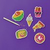 6ct Food Gem Art Sticker Craft Kit- Mondo Llama™ - 2 of 4