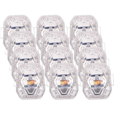 Durable Foil Ultra Handle Aluminum Roaster - Case of 12/1 ct
